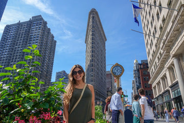 The Flatiron Building in New York City